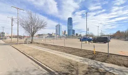 The Oklahoma City skyline across the metro Oklahoma Flood Doctors serves